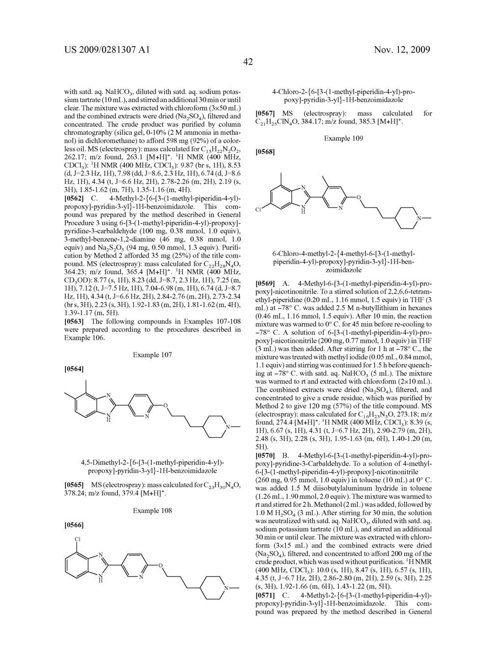 Benzoimidazole compounds - diagram, schematic, and image 43