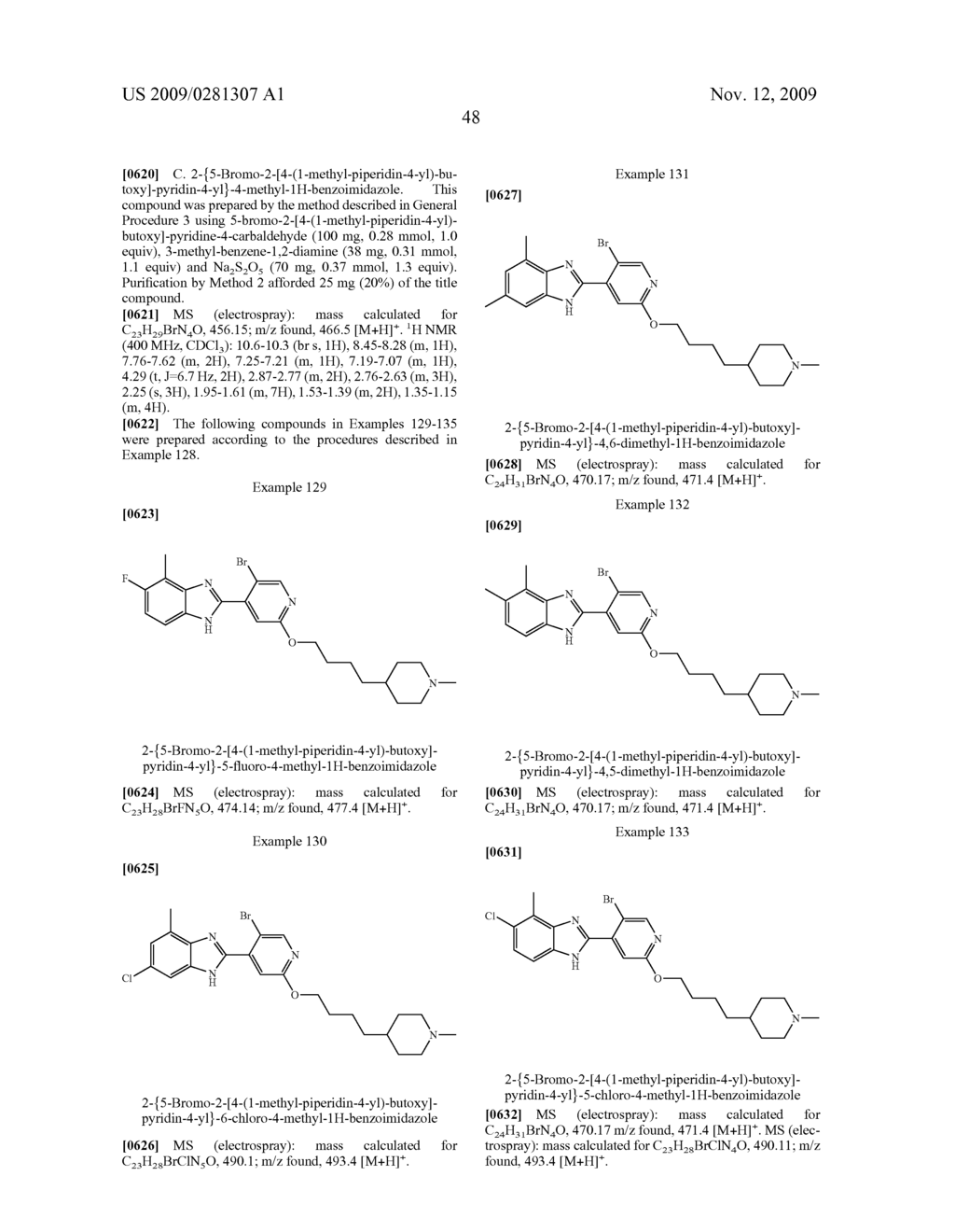 Benzoimidazole compounds - diagram, schematic, and image 49