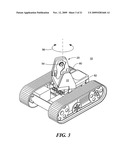 Gunshot detection stabilized turret robot diagram and image