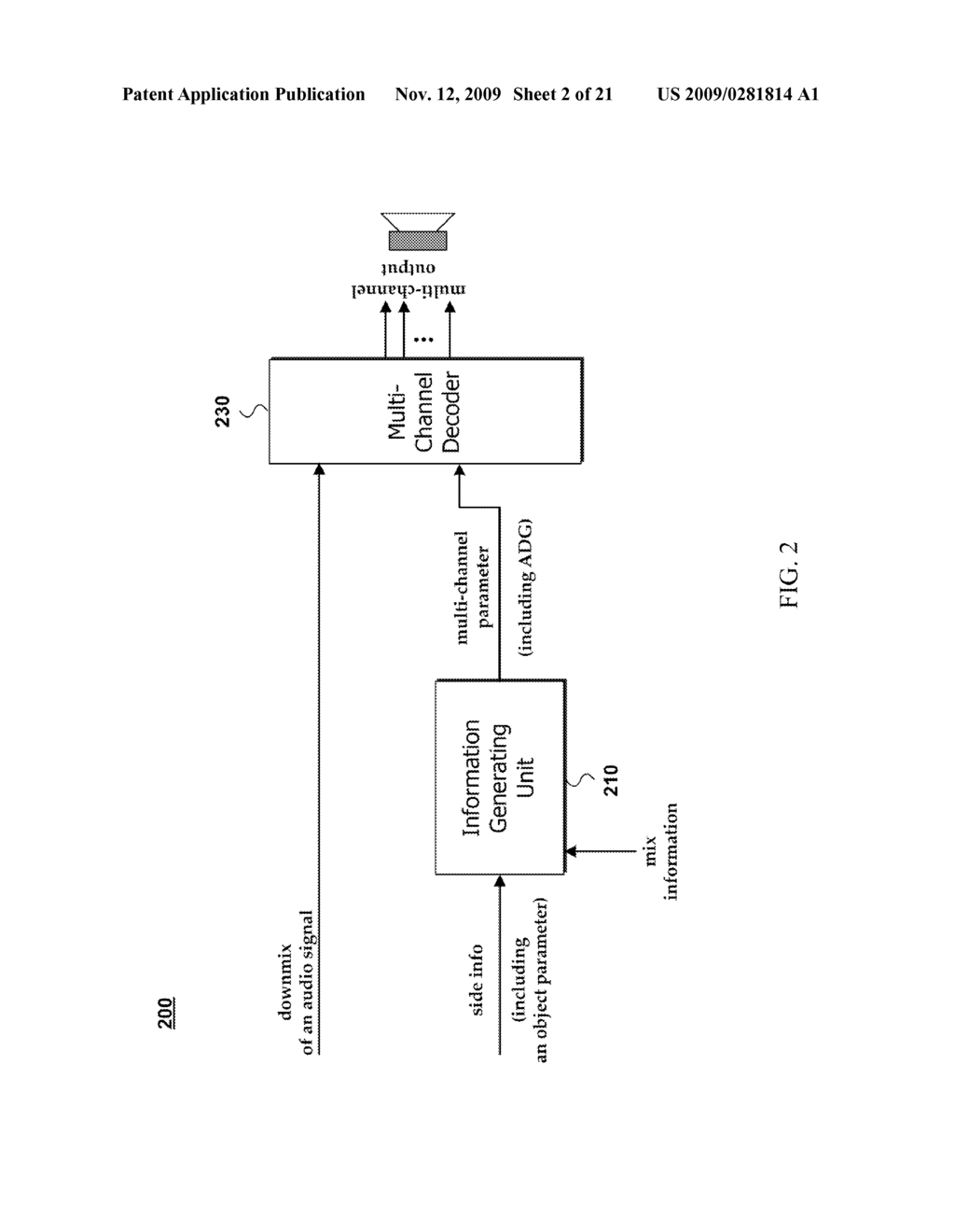 METHOD AND AN APPARATUS FOR DECODING AN AUDIO SIGNAL - diagram, schematic, and image 03