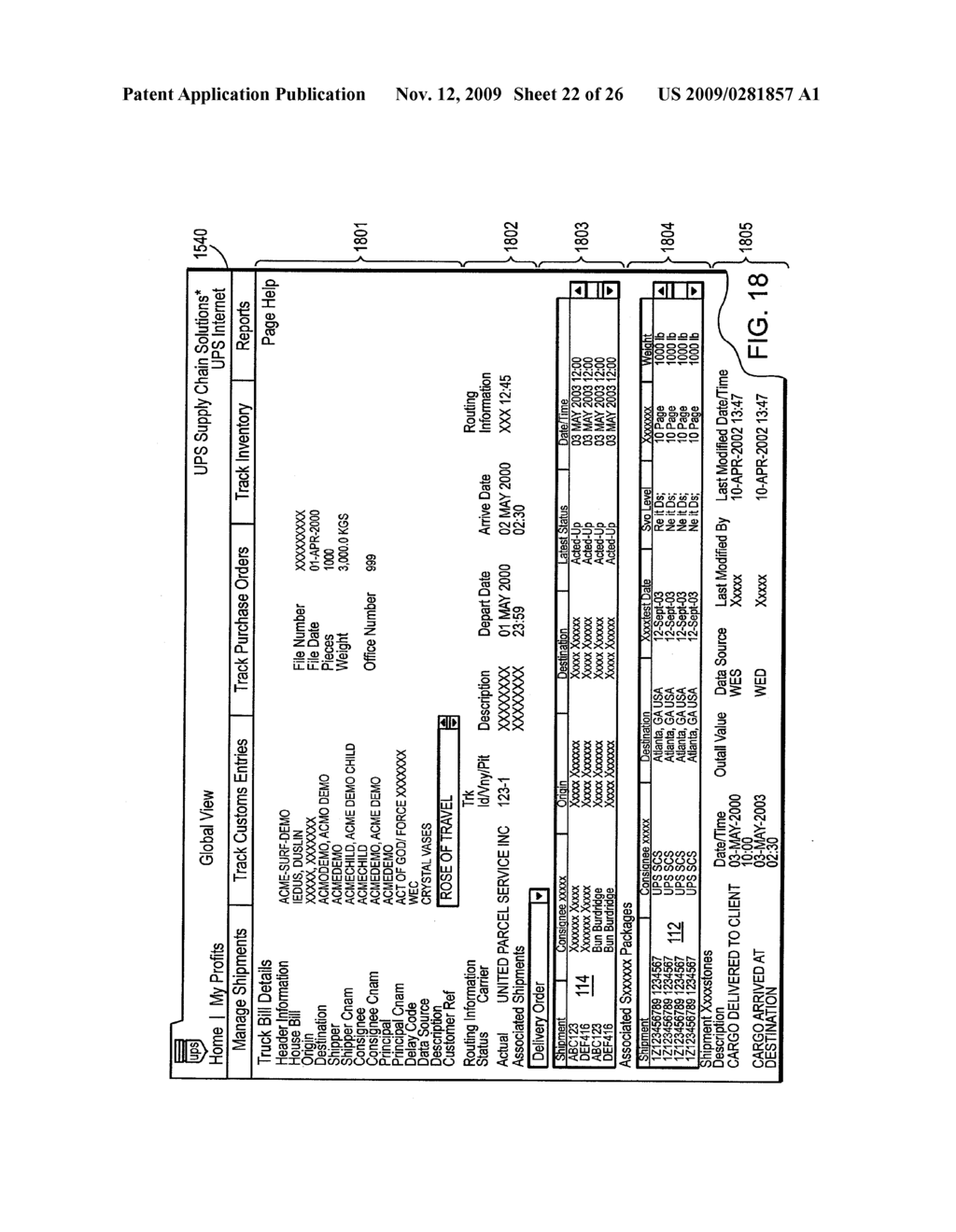 SYSTEMS AND METHODS FOR INTEGRATED GLOBAL SHIPPING AND VISIBILITY - diagram, schematic, and image 23