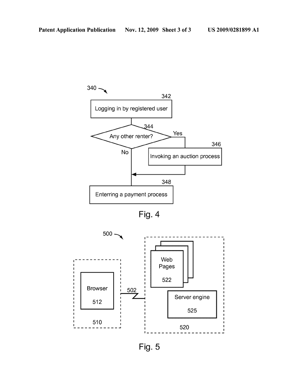 METHOD FOR PLACING ADVERTISEMENT ON WEB PAGES - diagram, schematic, and image 04