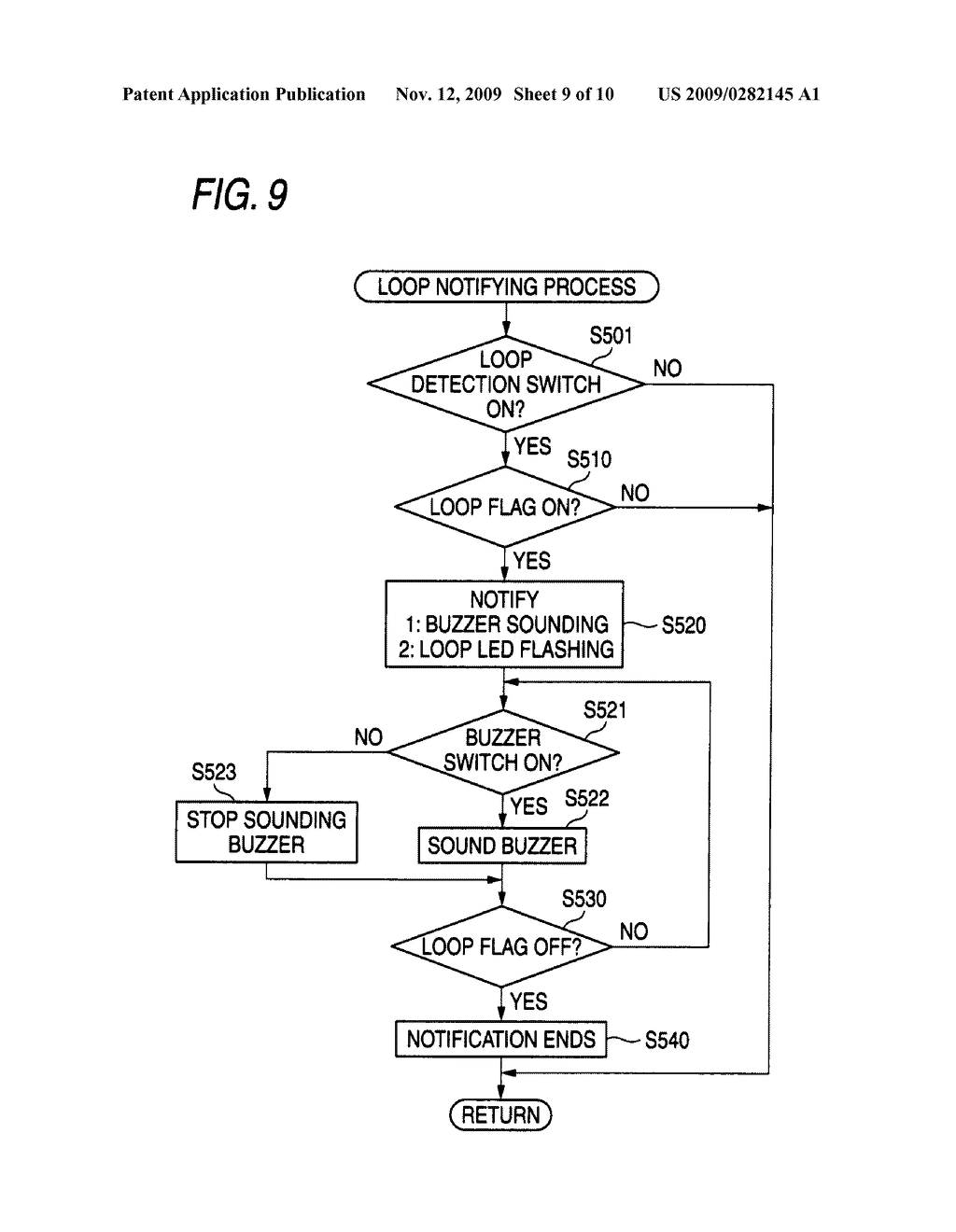 NETWORK DEVICE, METHOD FOR SPECIFYING INSTALLATION POSITION OF NETWORK DEVICE, AND NOTIFICATION DEVICE - diagram, schematic, and image 10