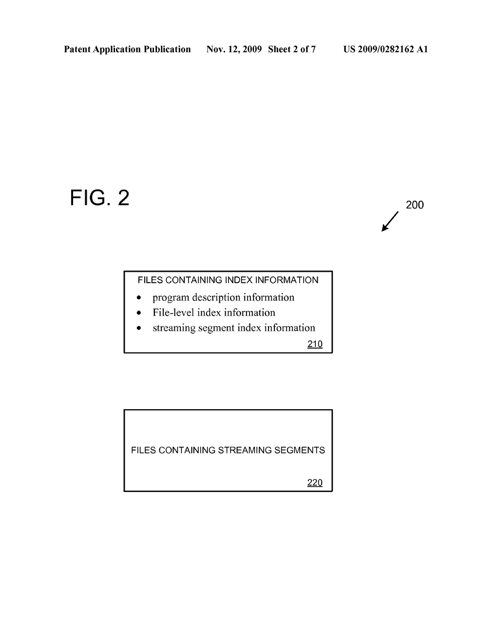 OPTIMIZED CLIENT SIDE RATE CONTROL AND INDEXED FILE LAYOUT FOR STREAMING MEDIA - diagram, schematic, and image 03