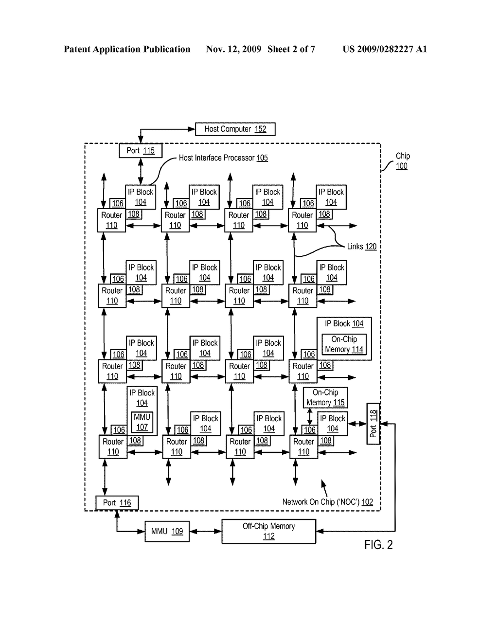 Monitoring Software Pipeline Performance On A Network On Chip - diagram, schematic, and image 03