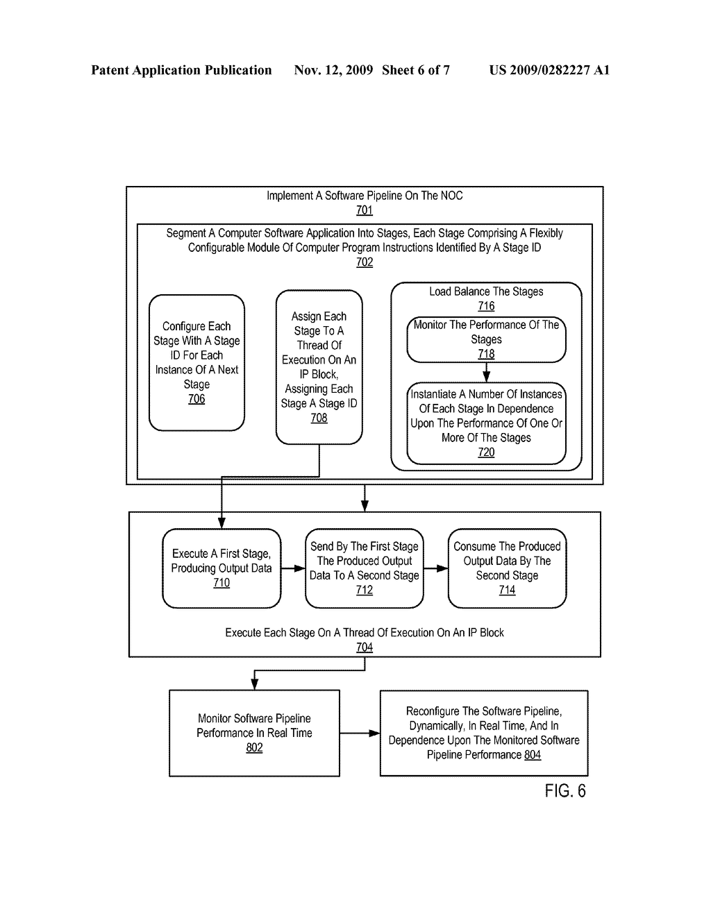 Monitoring Software Pipeline Performance On A Network On Chip - diagram, schematic, and image 07