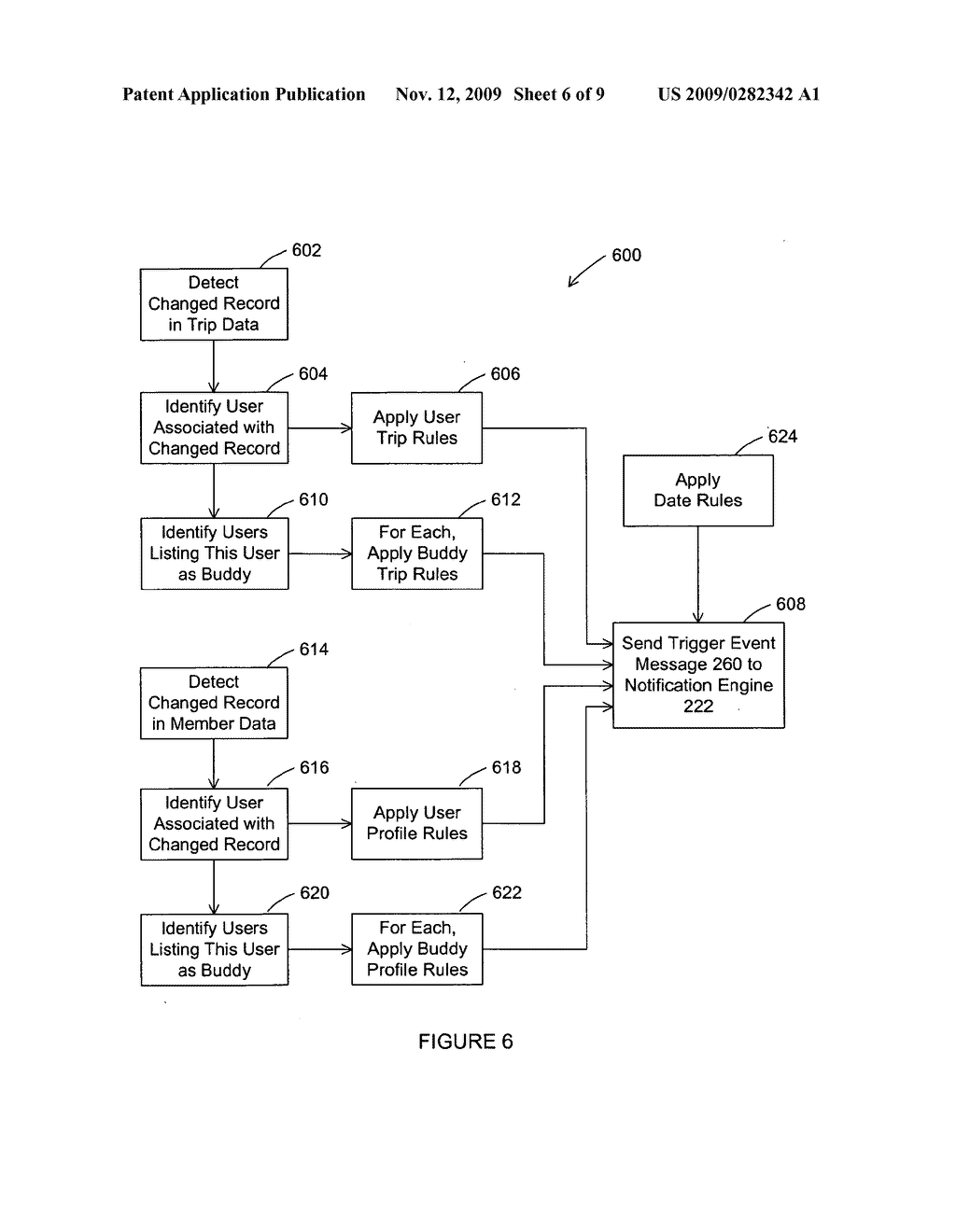 System and method for travel plan monitoring and notification - diagram, schematic, and image 07