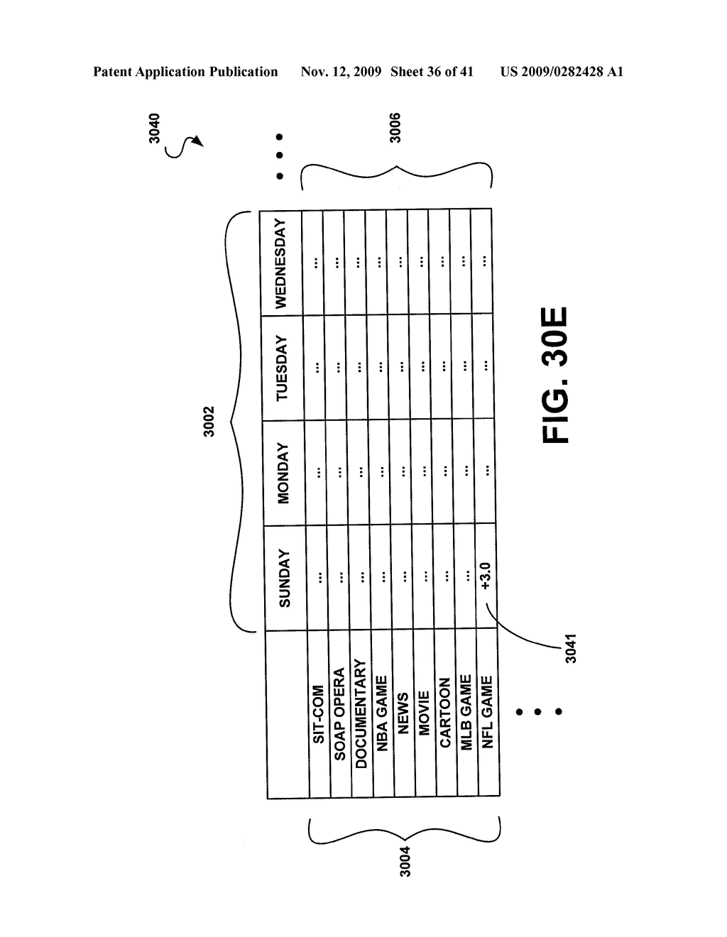 TIME-ADAPTIVE IPG BASED ON USER VIEWING HABITS DURING PREDETERMINED INTERVALS - diagram, schematic, and image 37