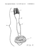 Adjustable angle cleaning brush head diagram and image