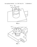 LOW-PROFILE TOOL-LESS BOARD EXTRACTION DEVICE WITH INTEGRATED MOUNTING, FOR CLOSE PROXIMITY APPLICATIONS diagram and image