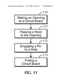 LOW-PROFILE TOOL-LESS BOARD EXTRACTION DEVICE WITH INTEGRATED MOUNTING, FOR CLOSE PROXIMITY APPLICATIONS diagram and image