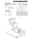 Device for locking lens diagram and image