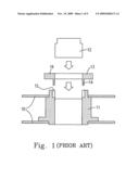 Device for locking lens diagram and image