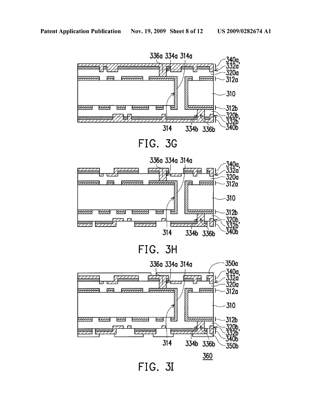 ELECTRICAL INTERCONNECT STRUCTURE AND PROCESS THEREOF AND CIRCUIT BOARD STRUCTURE - diagram, schematic, and image 09