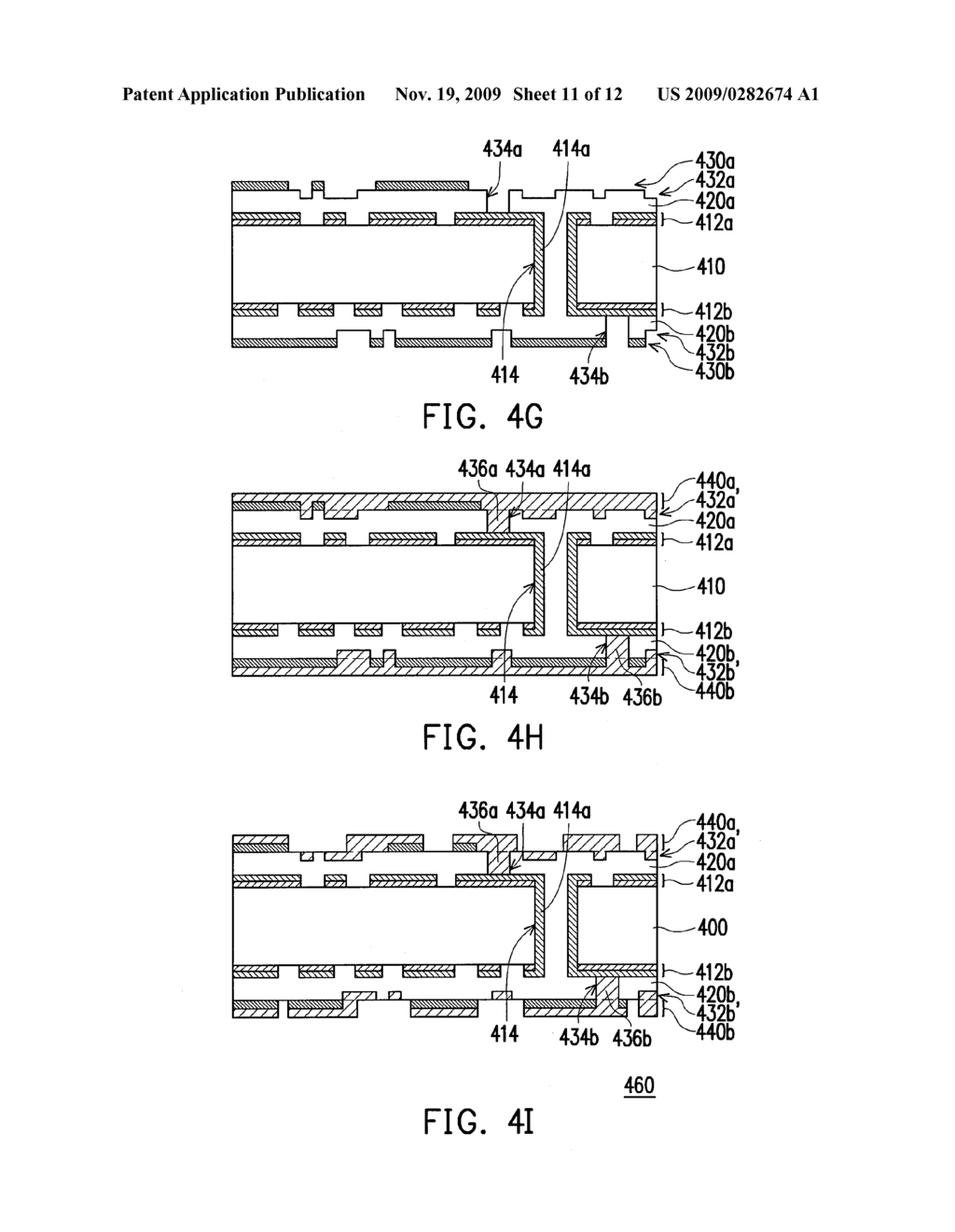 ELECTRICAL INTERCONNECT STRUCTURE AND PROCESS THEREOF AND CIRCUIT BOARD STRUCTURE - diagram, schematic, and image 12