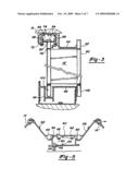 Self-contained accordian shutter system diagram and image