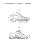 FOOTWEAR WITH INDEPENDENT SUSPENSION AND PROTECTION diagram and image