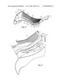 DEFORMABLE SEATING PIECE FOR SADDLETREE, SADDLETREE ADAPTED TO RECEIVE SUCH A PIECE AND SADDLE INCLUDING SUCH A COMBINATION diagram and image