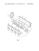 Exhaust manifold with hybrid construction and method diagram and image