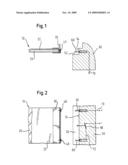 Refrigerator and/or freezer comprising a frame and a lid movable relative to the frame diagram and image