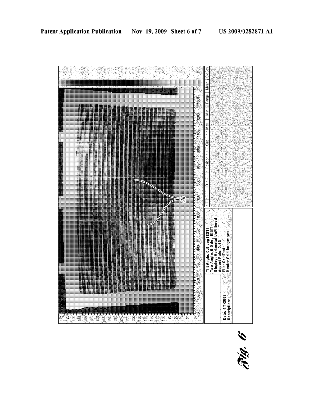 Method and apparatus for measuring transmitted optical distortion in glass sheets - diagram, schematic, and image 07