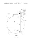 METHOD AND APPARATUS FOR REAL-TIME CALIBRATION OF A LIQUID STORAGE TANK LEVEL GAUGE diagram and image