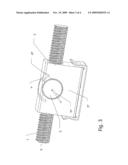 SPINDLE BEARING ARRANGEMENT FOR A LONGITUDINAL SEAT ADJUSTING GEAR diagram and image