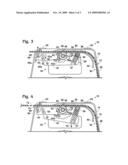 Tape dispenser with cutter diagram and image