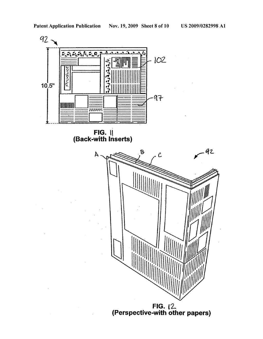 Three-Around Broadsheet Newspaper Printing Press and Methods - diagram, schematic, and image 09