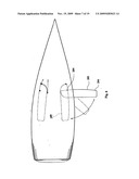 MONOHULL SAILING VESSEL HAVING A LIFTING HYDROFOIL diagram and image