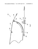 MONOHULL SAILING VESSEL HAVING A LIFTING HYDROFOIL diagram and image