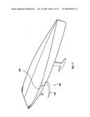 MONOHULL SAILING VESSEL HAVING A LIFTING HYDROFOIL diagram and image