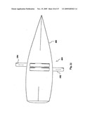 MONOHULL SAILING VESSEL HAVING A LIFTING HYDROFOIL diagram and image