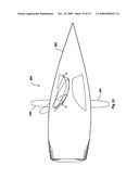 MONOHULL SAILING VESSEL HAVING A LIFTING HYDROFOIL diagram and image