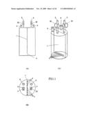 SOLID ORGANOMETALLIC COMPOUND-FILLED CONTAINER AND FILLING METHOD THEREOF diagram and image