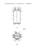 SOLID ORGANOMETALLIC COMPOUND-FILLED CONTAINER AND FILLING METHOD THEREOF diagram and image