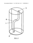 SOLID ORGANOMETALLIC COMPOUND-FILLED CONTAINER AND FILLING METHOD THEREOF diagram and image