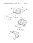 Hay feeder for livestock diagram and image