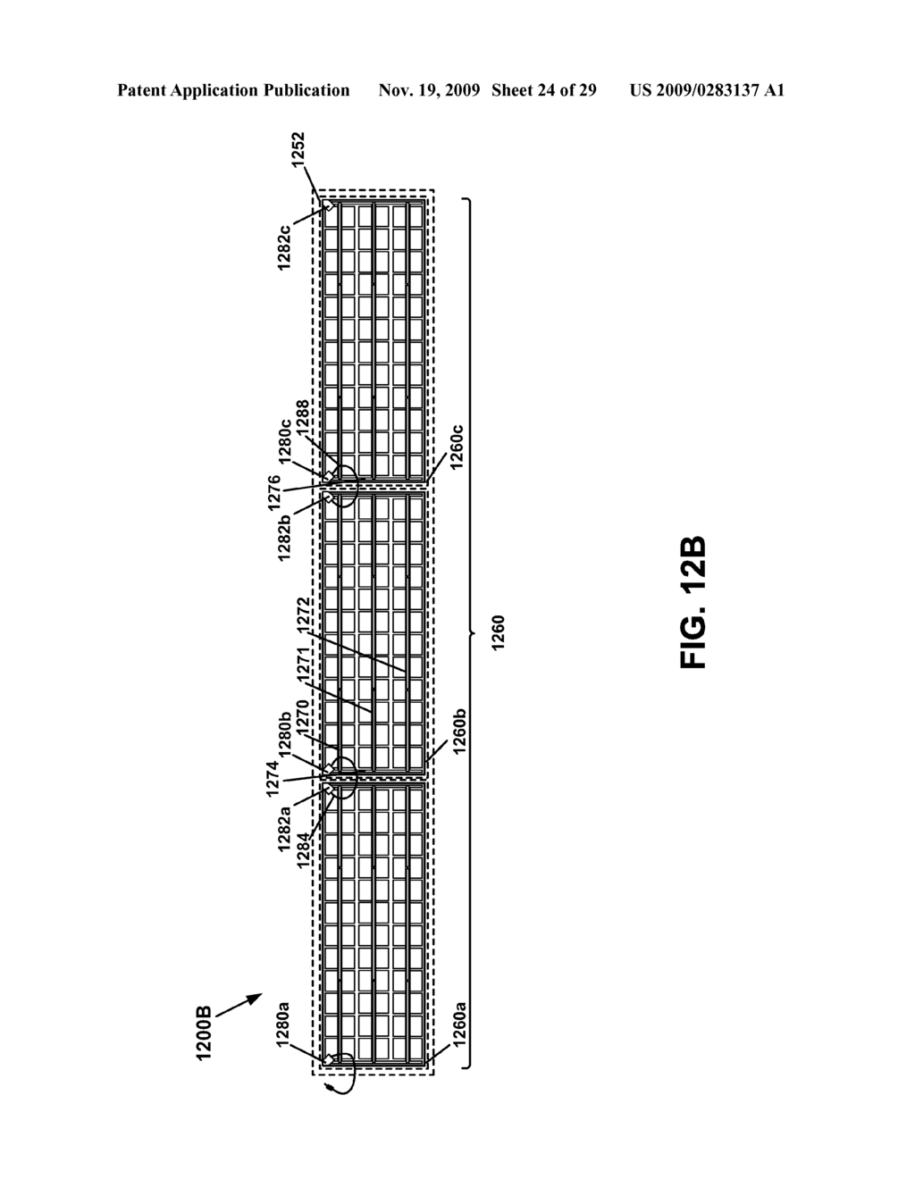 SOLAR-CELL MODULE WITH IN-LAMINATE DIODES AND EXTERNAL-CONNECTION MECHANISMS MOUNTED TO RESPECTIVE EDGE REGIONS - diagram, schematic, and image 25