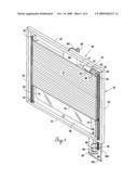 Clutch operated electric aircraft window with manual override diagram and image