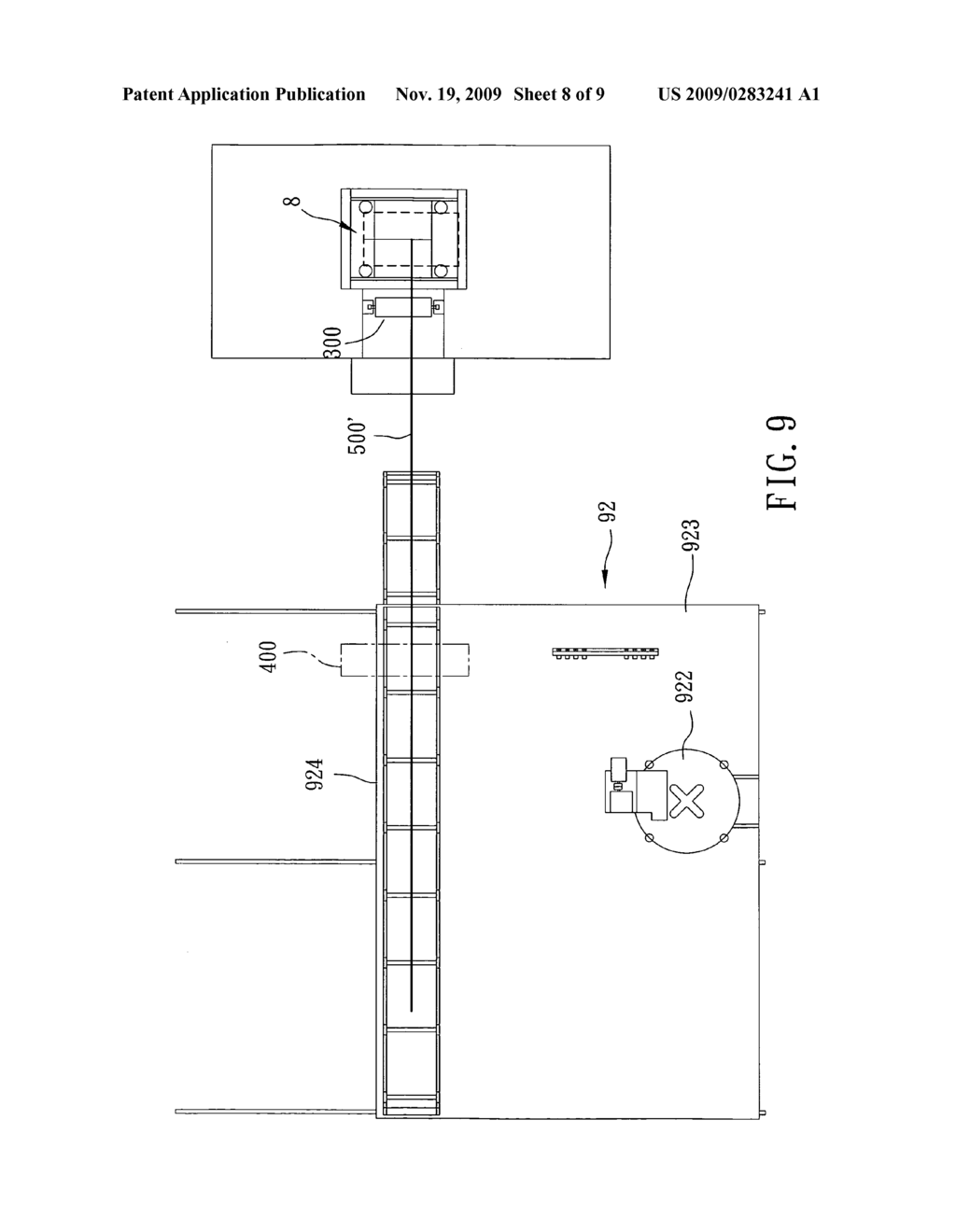 Equipment for continuous casting operation - diagram, schematic, and image 09