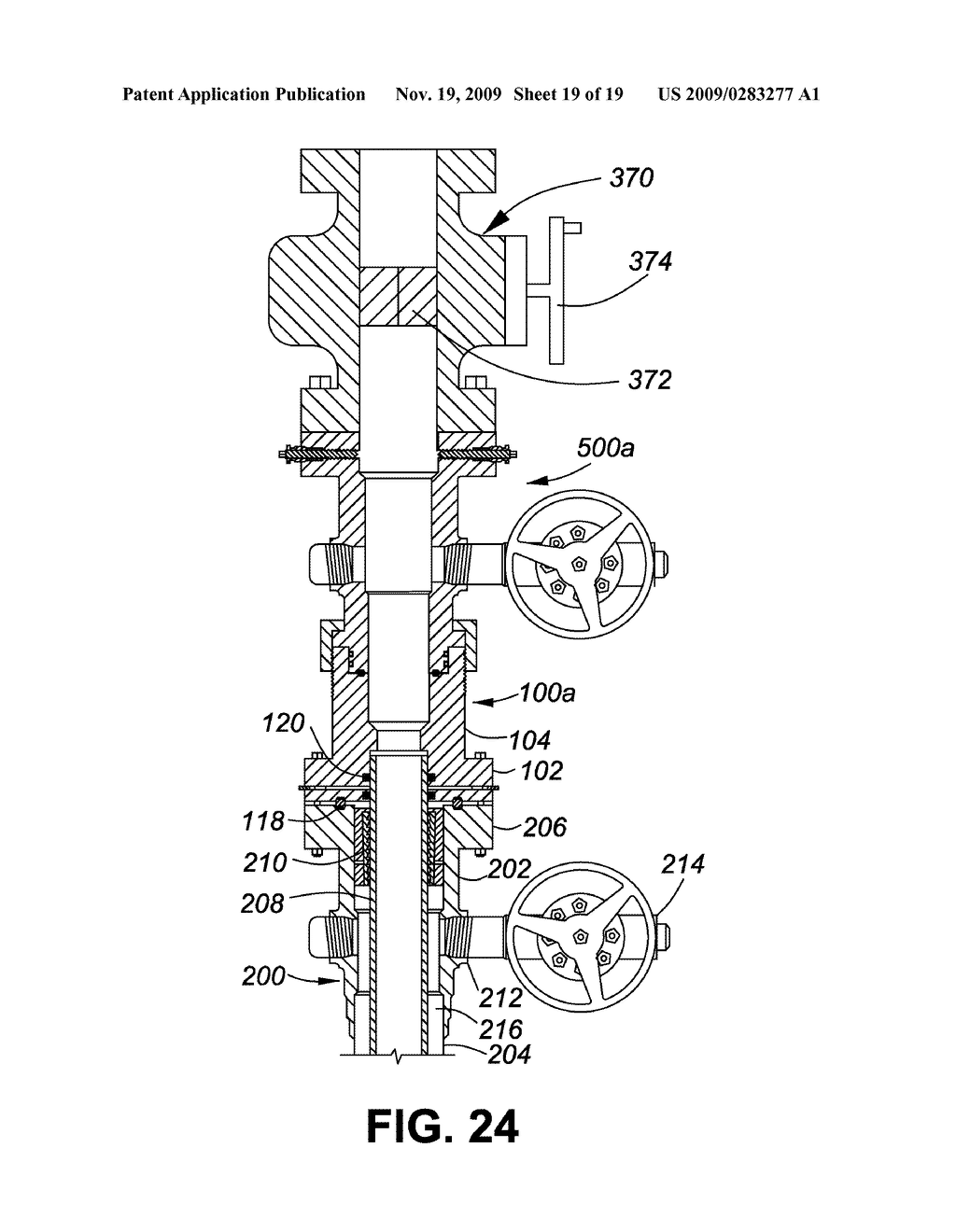 CONFIGURABLE WELLHEAD SYSTEM WITH PERMANENT FRACTURING SPOOL AND METHOD OF USE - diagram, schematic, and image 20