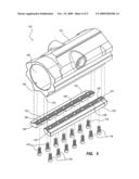 PNUEMATIC DRIFTER WITH REPLACEABLE FOOT PIECES diagram and image