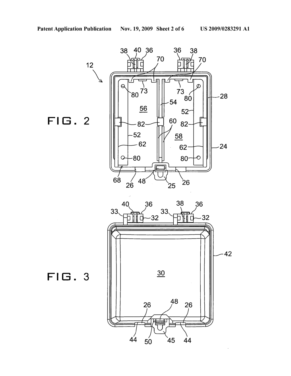 Face slide weatherproof electric enclosure - diagram, schematic, and image 03