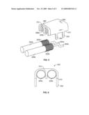 Integrated EMI Shield Termination and Cable Support Apparatus diagram and image