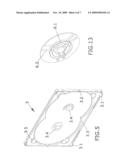 CARRYING CASE FOR OPTICAL DIGITAL SUPPORTS diagram and image