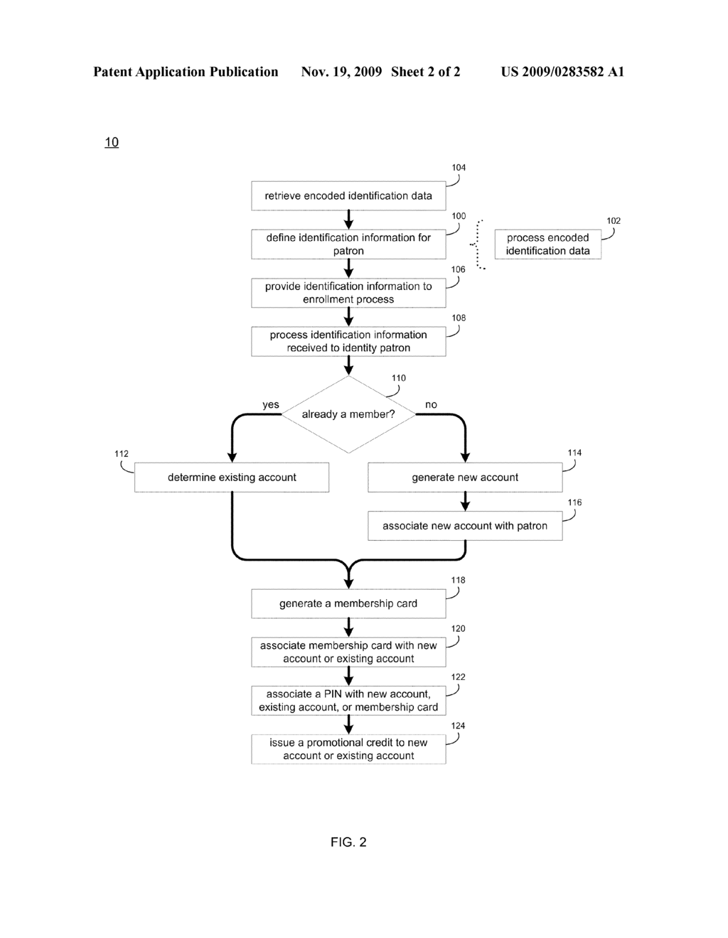 SYSTEM AND METHOD FOR ESTABLISHING MEMBERSHIP - diagram, schematic, and image 03