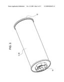 RECORDING-PAPER-ROLL SUPPORTING DEVICE AND PRINTER diagram and image