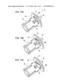 RECORDING-PAPER-ROLL SUPPORTING DEVICE AND PRINTER diagram and image