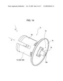 RECORDING-PAPER-ROLL SUPPORTING DEVICE AND PRINTER diagram and image